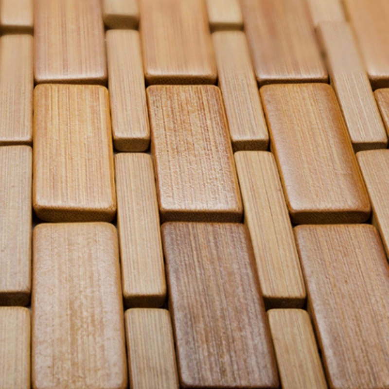 Badematte aus Teakholz, Füße,  – Bamboo Bath Mat Bewertung und Preis